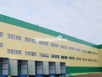 Вид здания. Сухой склад (+18) Офисно-складской комплекс Калуга, 2-й Академический проезд, д 12 , 8 000 м2 фото 2